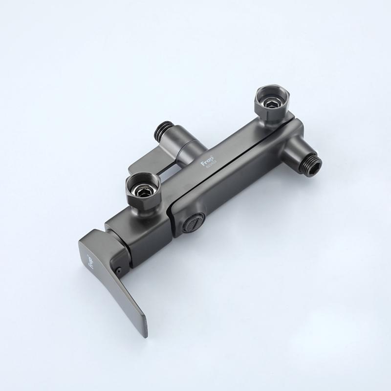 Душевая система Frap H84-9 F2484-9 оружейная сталь