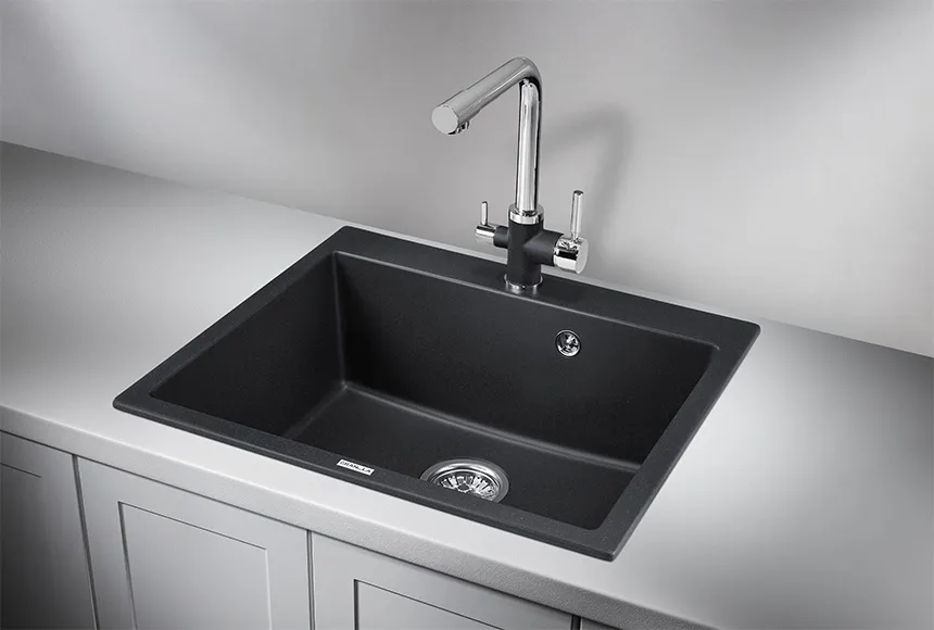 Кухонная мойка Granula GR-6001 Черный