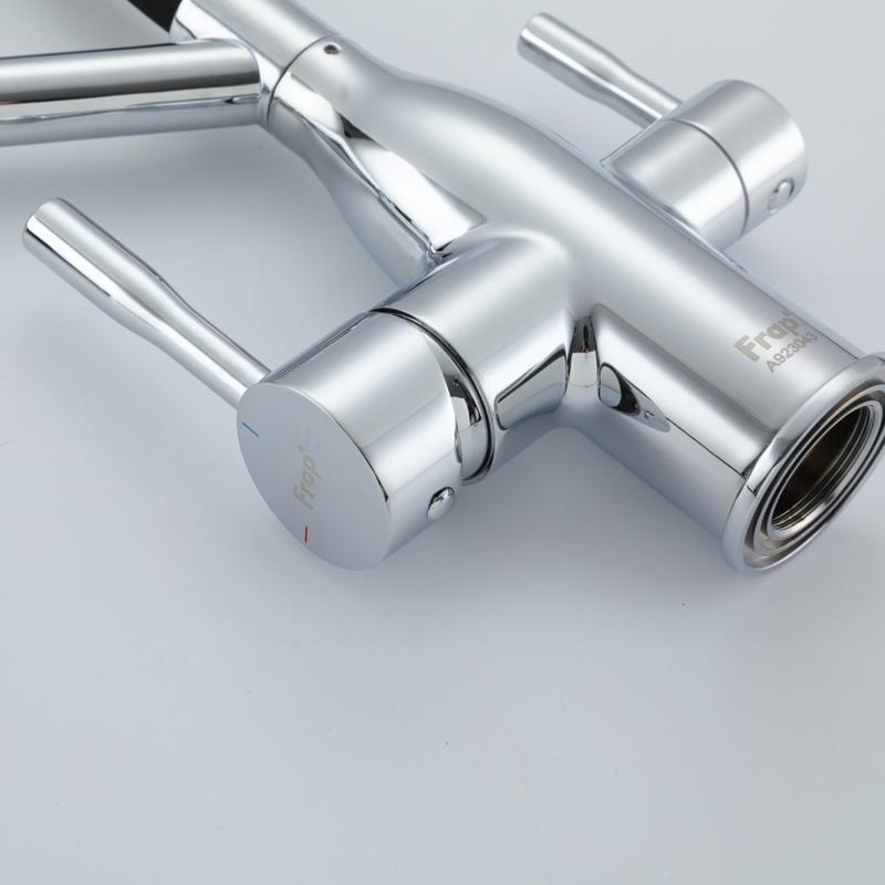 Смеситель для кухни с фильтром Frap H97 F4397 хром