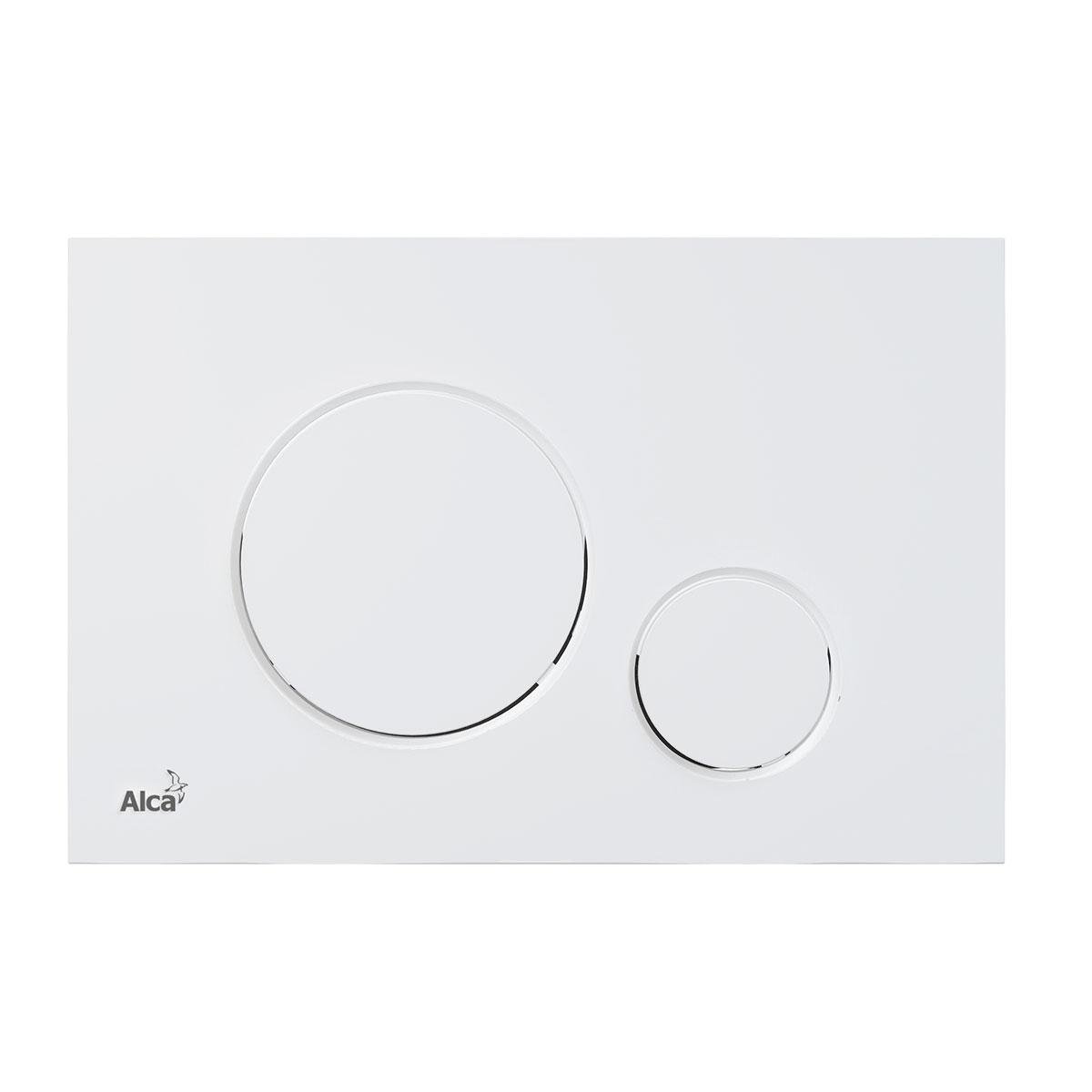 Кнопка для смыва инсталляции Alcaplast Thin M676 белый/матовый