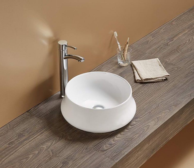 Накладная раковина CeramaLux 44 N 9426-1 белая