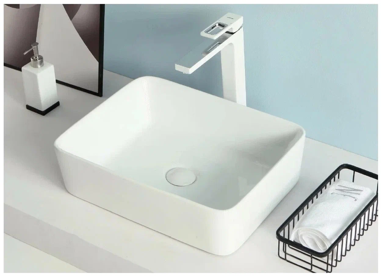 Накладная раковина Gappo 48 GT403 белая