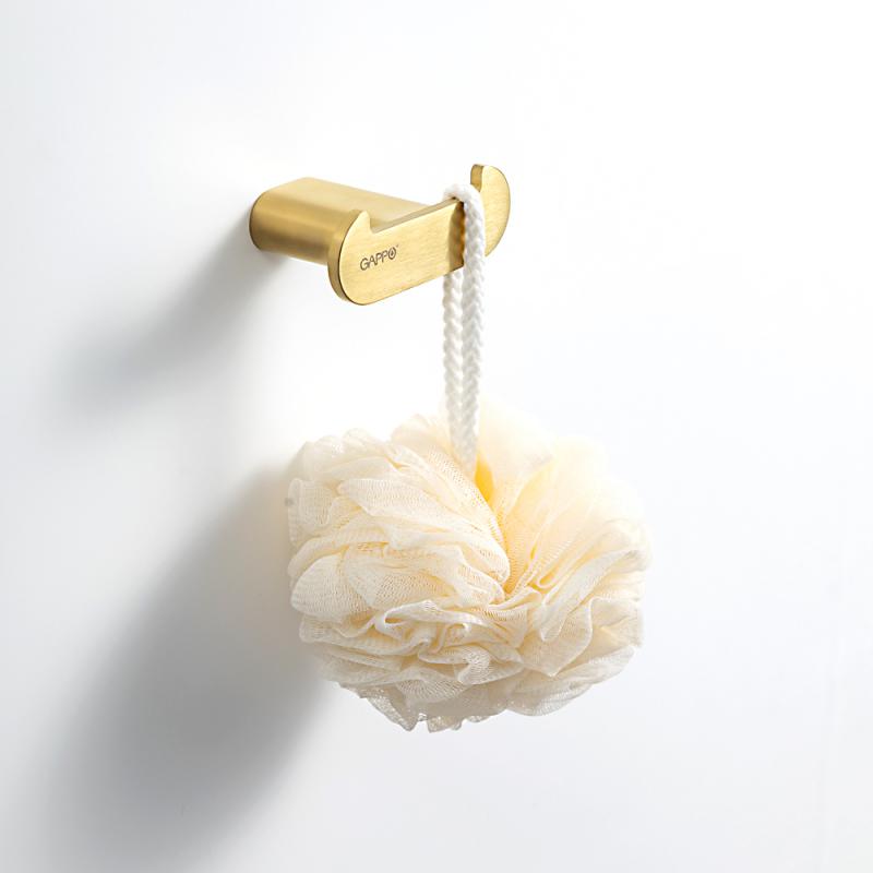 Крючок 1-й Gappo G309-3 G30905-23 золотой сатин