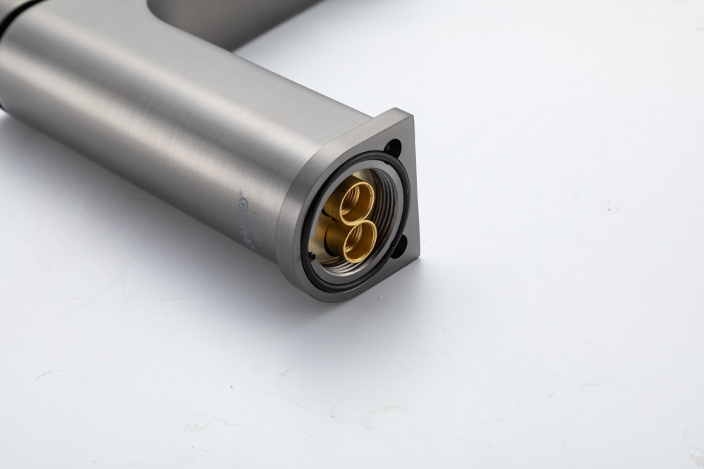 Смеситель для раковины Gappo G10-9 G1010-9 оружейная сталь