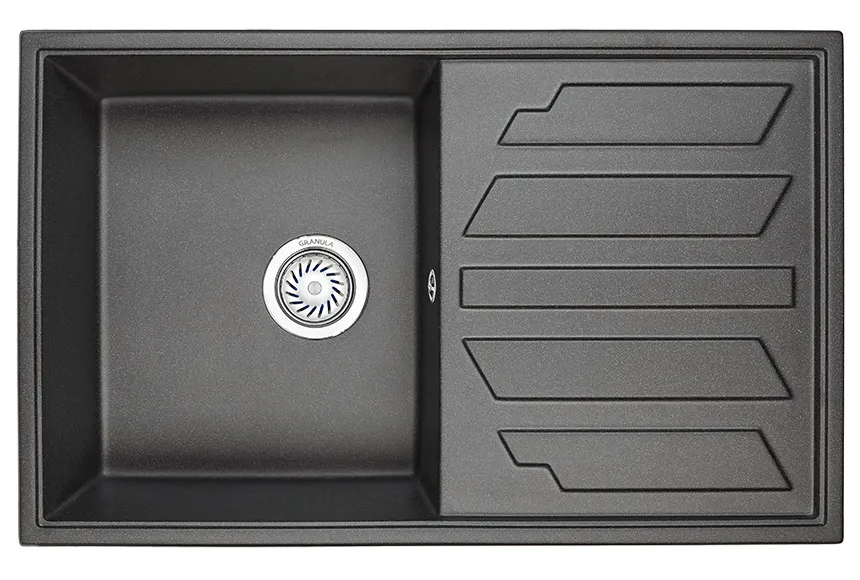 Кухонная мойка Granula GR-8002 Черный