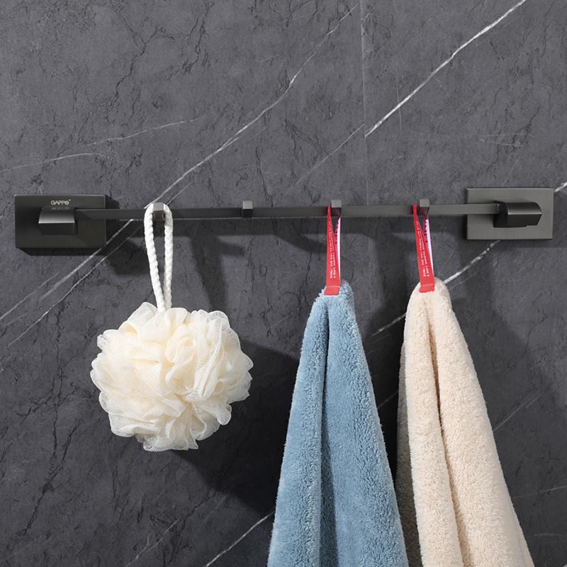 Планка с 4-мя крючками Gappo G07-9 G0716-49 оружейная сталь