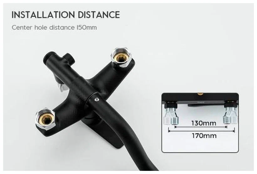 Душевая система Frap F2429 черный