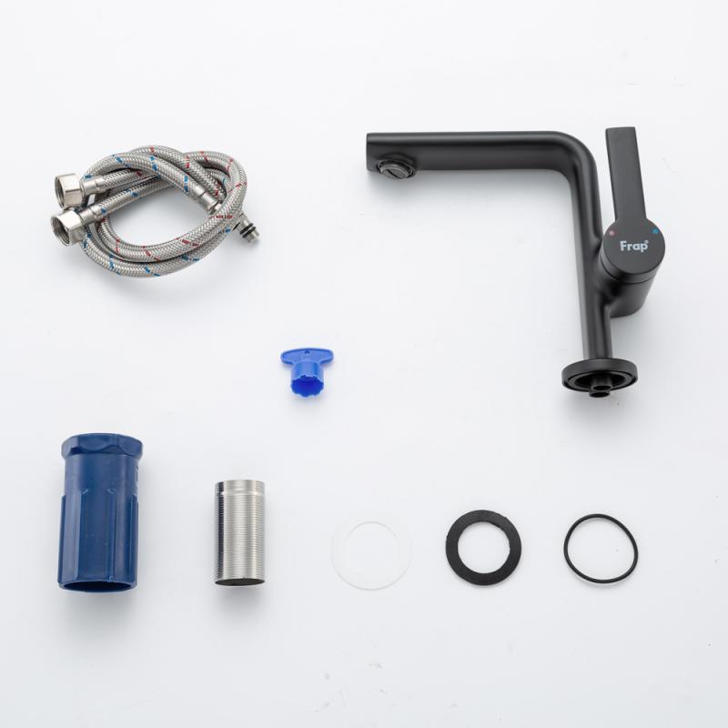 Смеситель для раковины Frap H88-6 F1088-6 черный