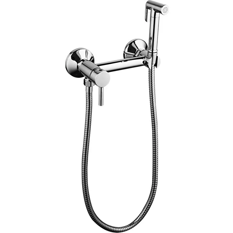 Смеситель с гигиеническим душем Frap F7503 хром