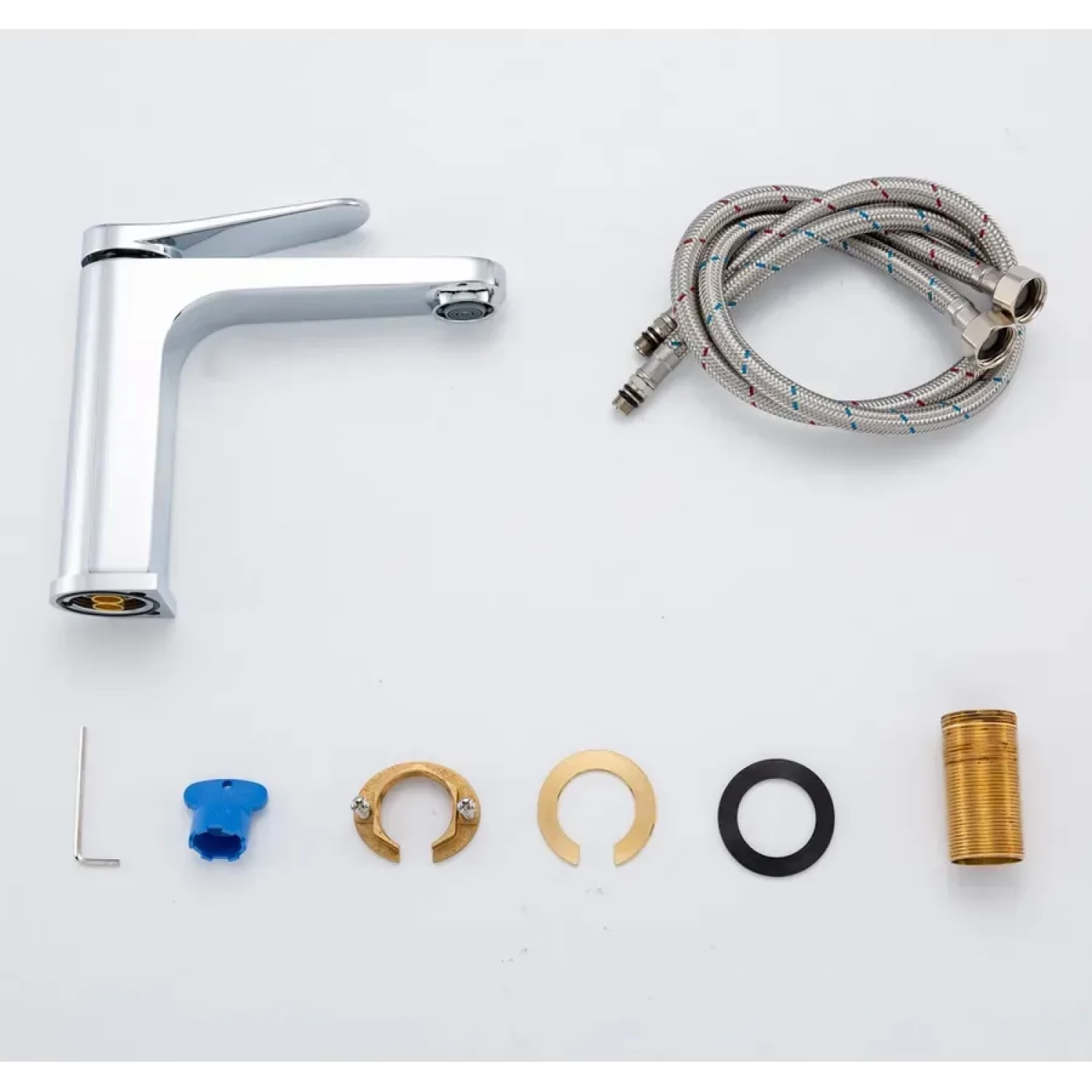 Смеситель для раковины Gappo G10 G1010 хром