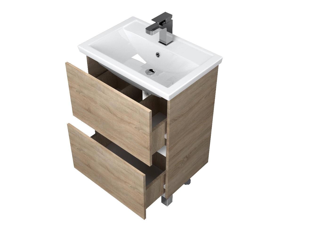 Тумба 1Marka Aris 60Н 2я. Дуб Сонома