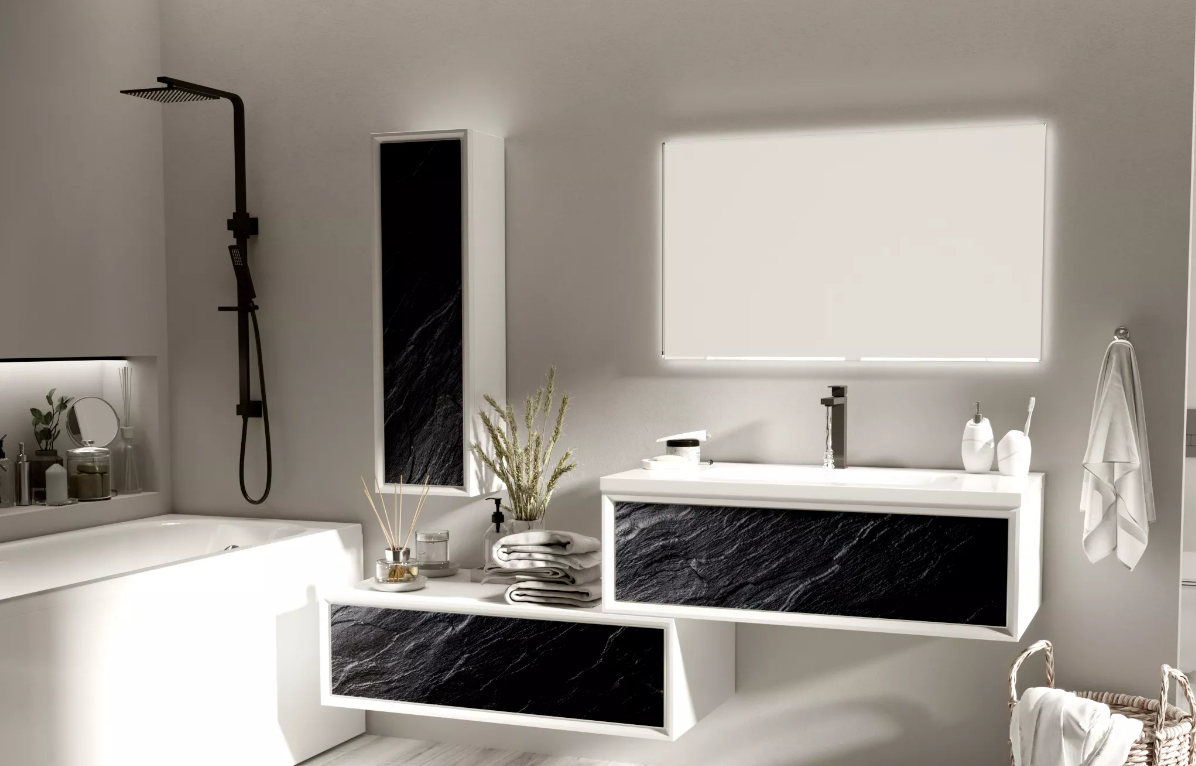 Пенал Seattle 30П 1д Black stone R