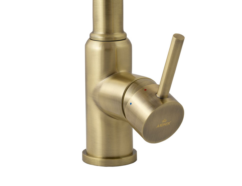 Смеситель для кухни с встроенным краном под питьевую воду Kaiser Teka 13044-3 Bronze