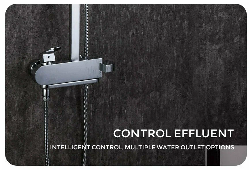 Душевая стойка со смесителем Gappo G2483