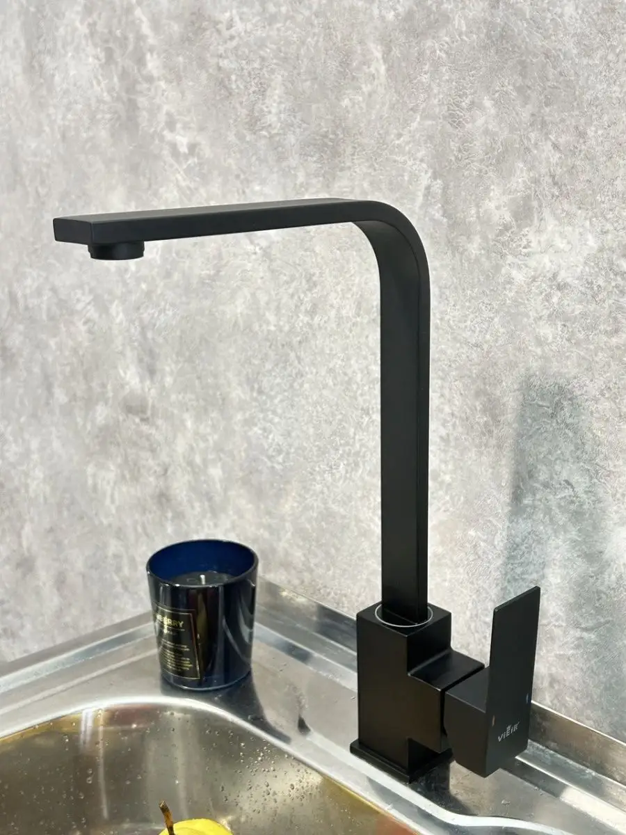 Смеситель для кухни ViEiR V15021-C черный