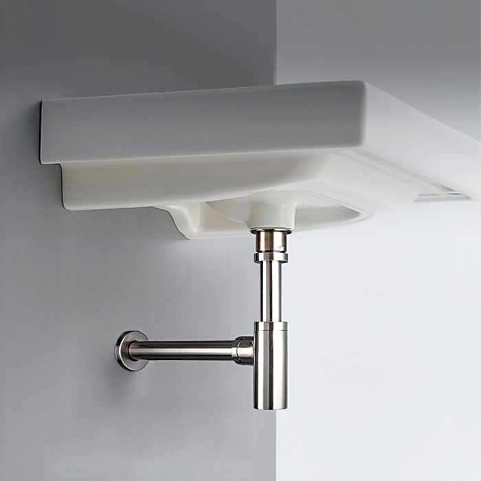 Сифон для раковины Frap F82 хромированный