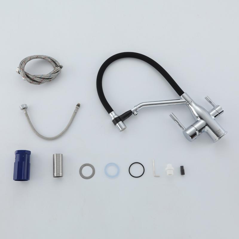 Смеситель для кухни с фильтром Frap H97 F4397 хром