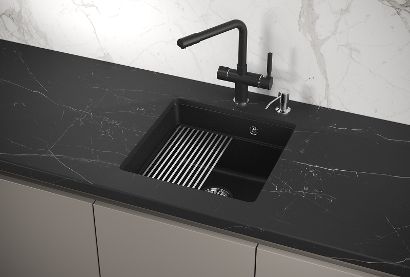 Кухонная мойка Granula KS-4501U Черный