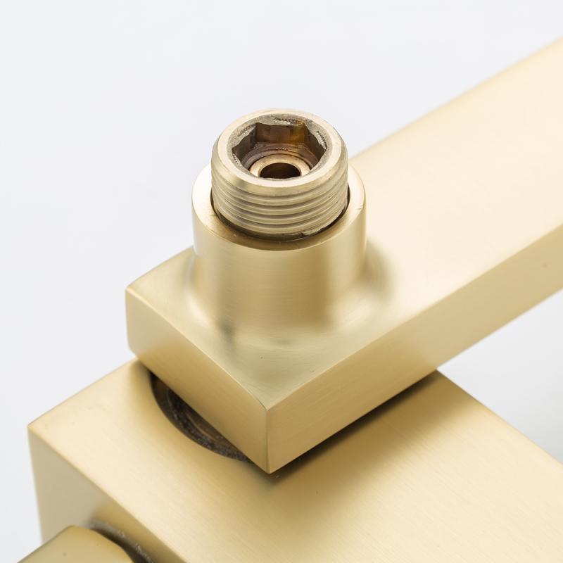 Смеситель для ванны Frap H91-3 F3291-3 золотой сатин