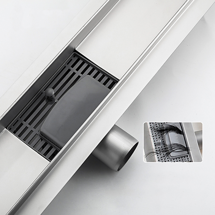 Душевой трап 60 см Gappo G86007-1 сталь