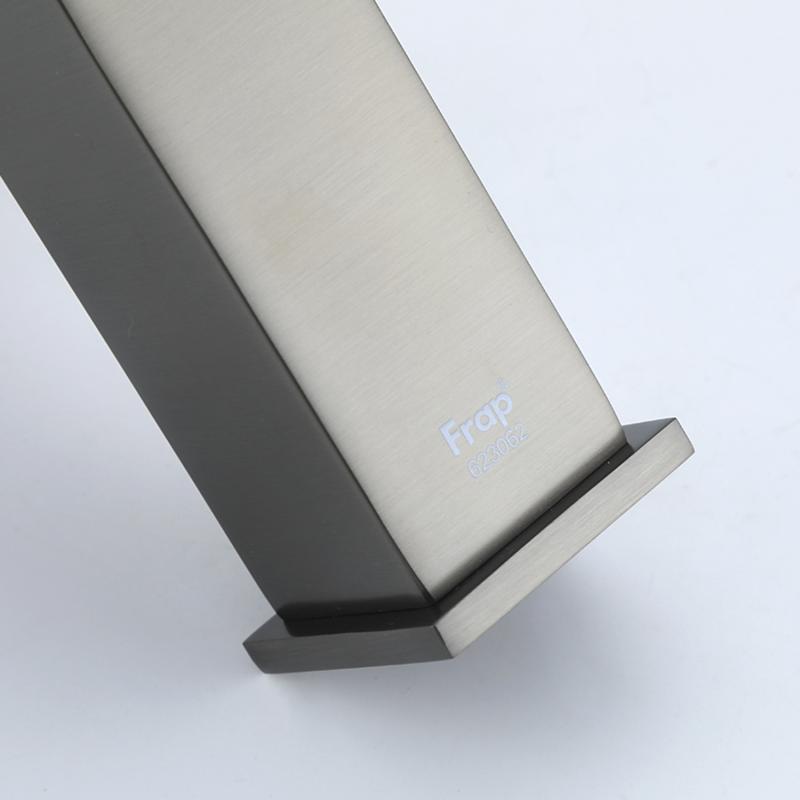 Смеситель для раковины Frap H76-9 F1076-9 оружейная сталь