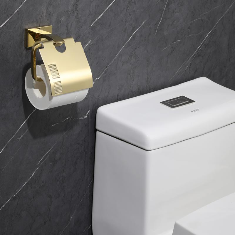 Держатель туалетной бумаги Gappo G07-3 G0703-3 золото