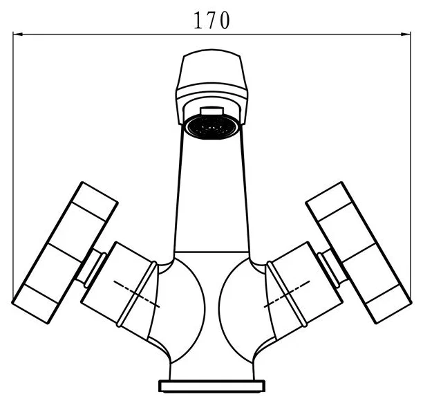Смеситель для раковины Elghansa New Wave Zeta 19A7592 хром