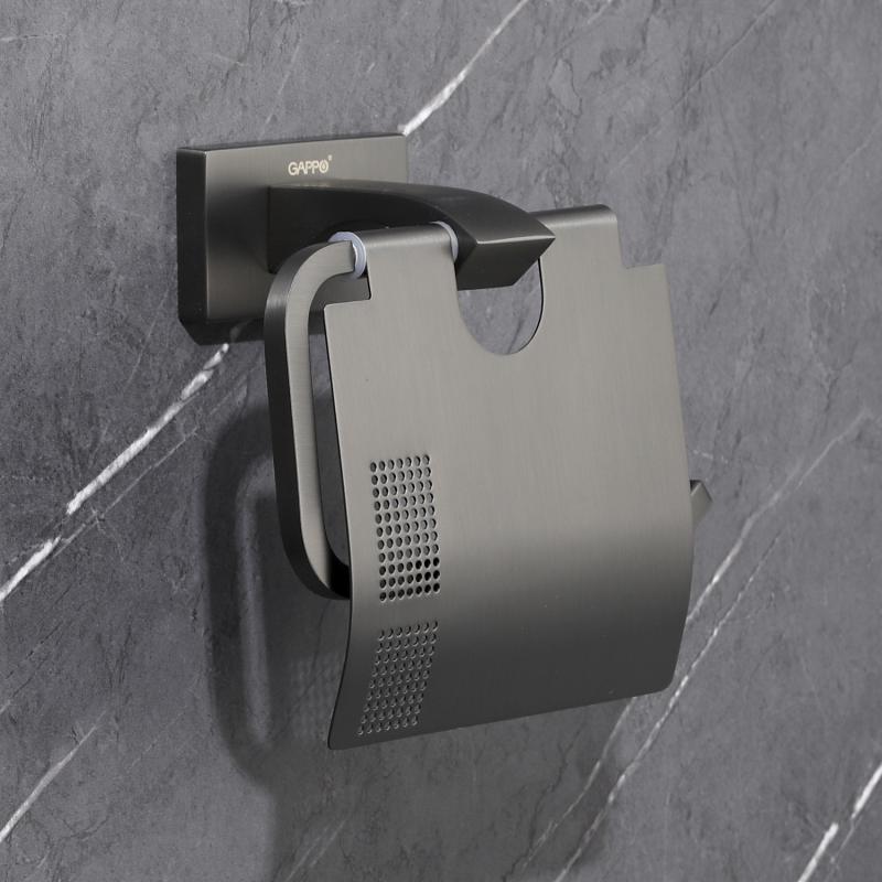 Держатель туалетной бумаги Gappo G07-9 G0703-9 оружейная сталь