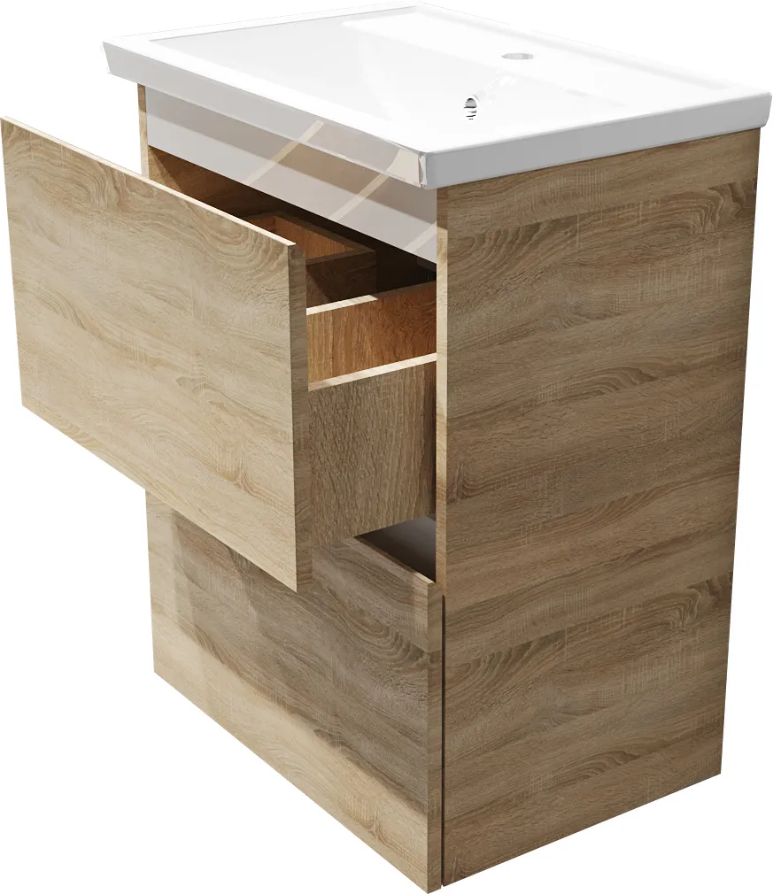 Тумба 1Marka New Aris 70П 2я. Дуб Сонома