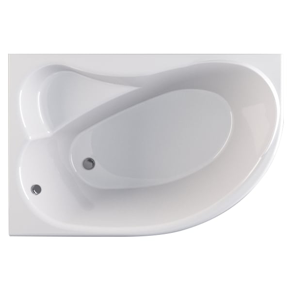 Акриловая ванна Мирсант Ялта Premium 140*90 левая