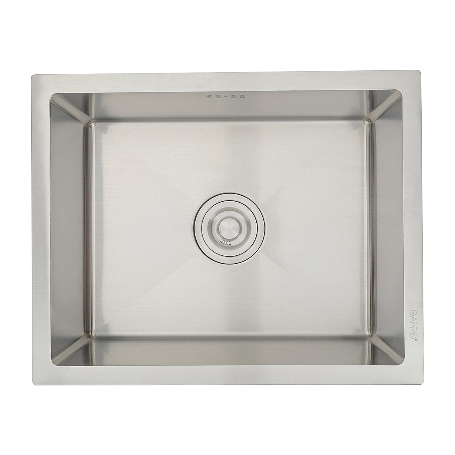 Мойка для кухни с коландером из нержавеющей стали Gappo GS5040 сталь