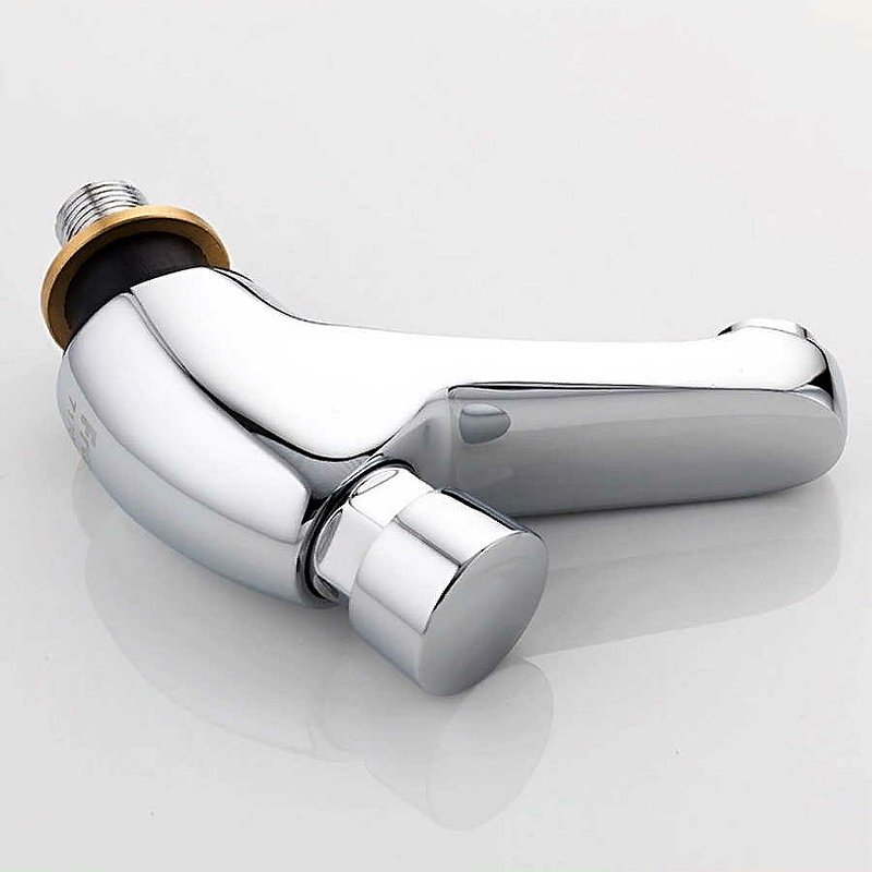 Нажимной кран для раковины Frap F520 (7 сек.)