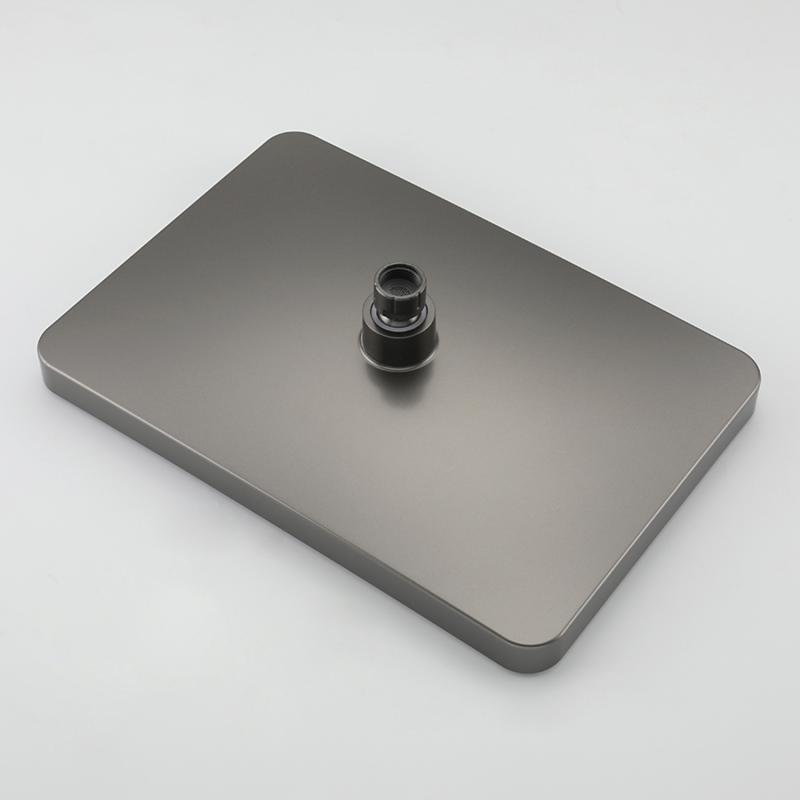 Душевая система Frap H76-9 F2476-9 оружейная сталь