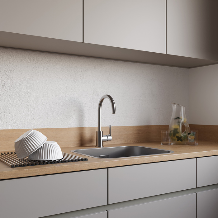 Смеситель для кухни Iddis Cuba CU1BNJ0i05 сатин