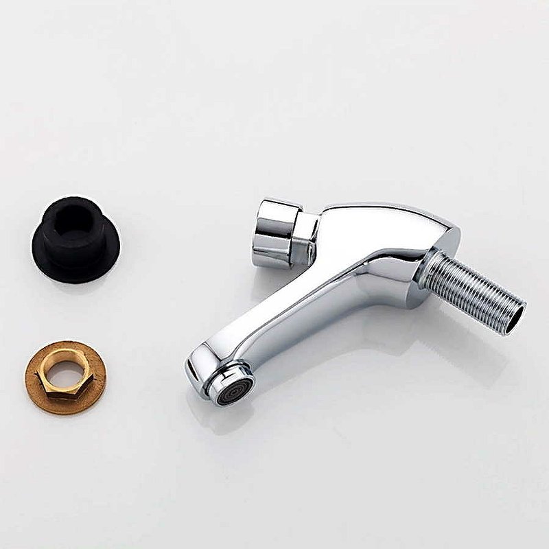 Нажимной кран для раковины Frap F520 (7 сек.)