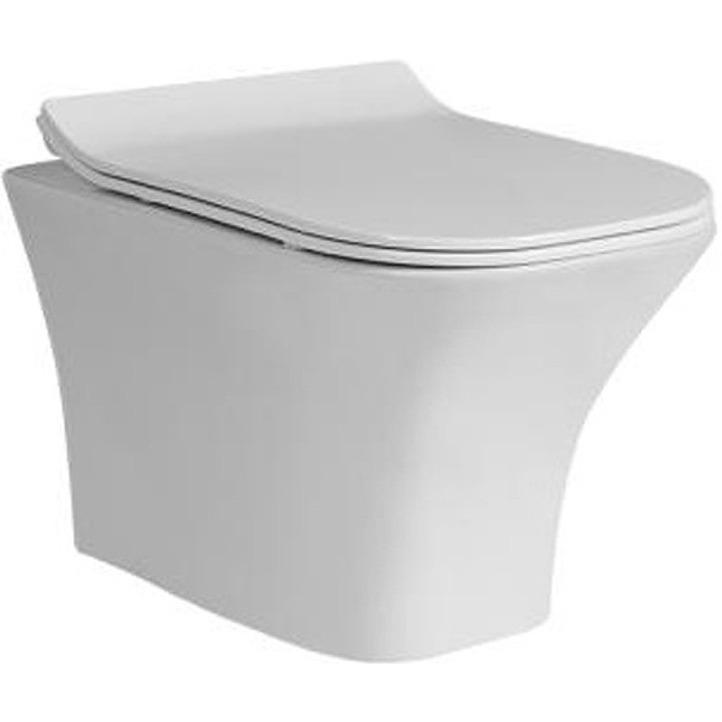 Подвесной унитаз CeramaLux 2615E белый