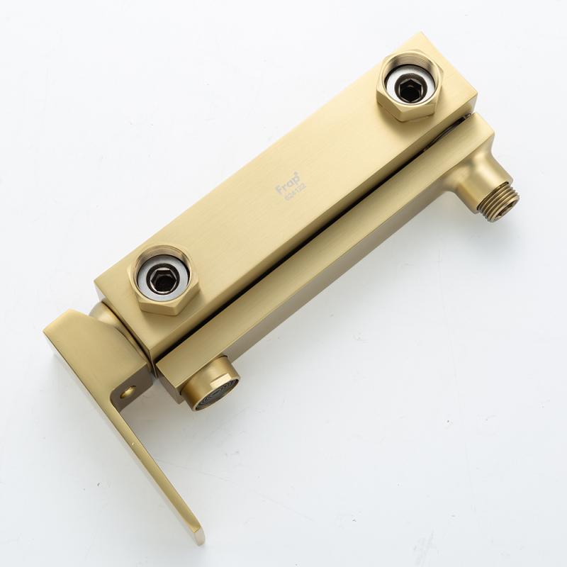 Смеситель для ванны Frap H91-3 F3291-3 золотой сатин