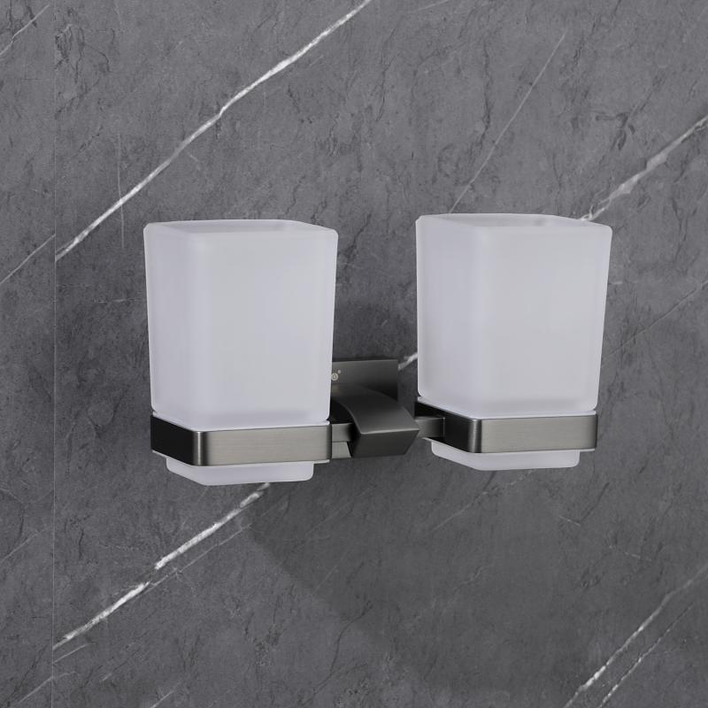 Стаканы для ванны Gappo G07-9 G0708-9 оружейная сталь