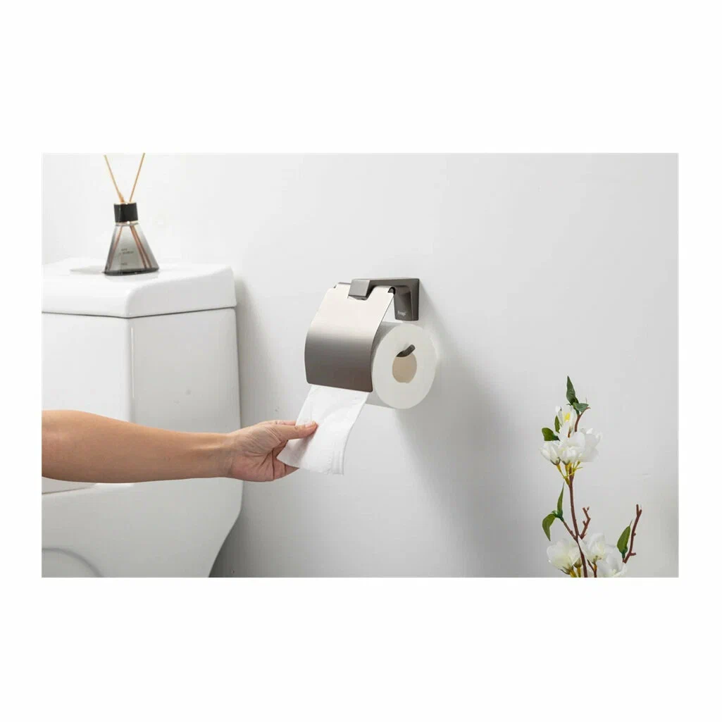 Держатель туалетной бумаги Frap F306-9 F30603-9 оружейная сталь