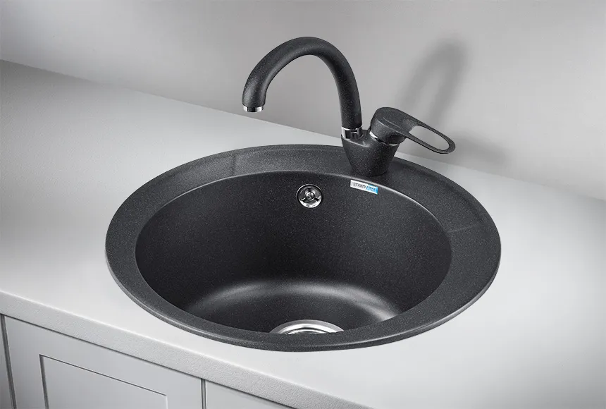 Кухонная мойка Granula Standart ST-4802 Черный