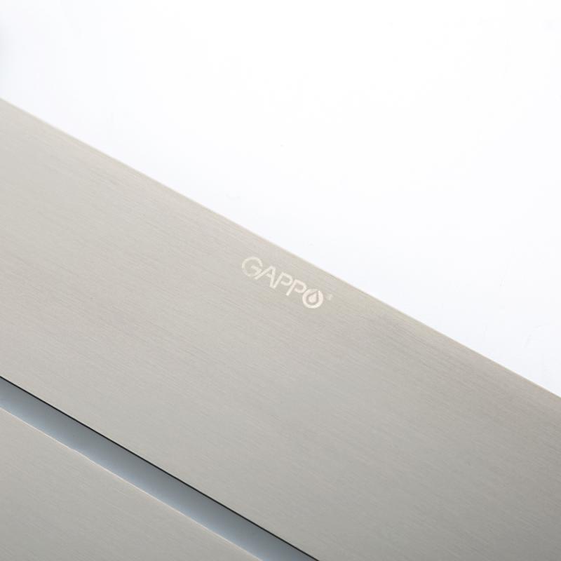 Полка для ванны Gappo G309-9 G30907-9 оружейная сталь