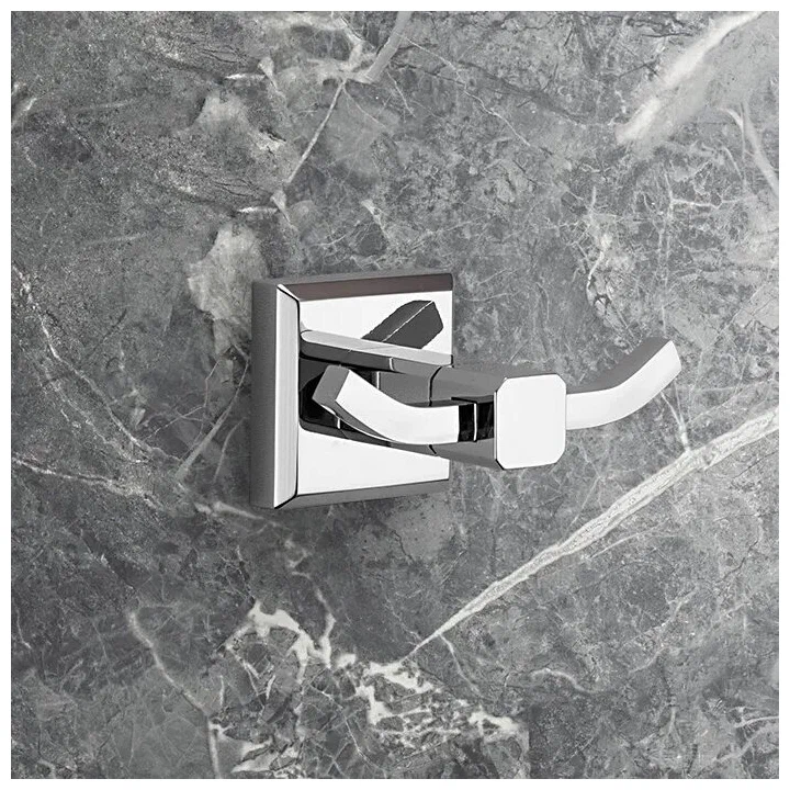 Двойной крючок для полотенец Gappo G38 G3805-2 хром