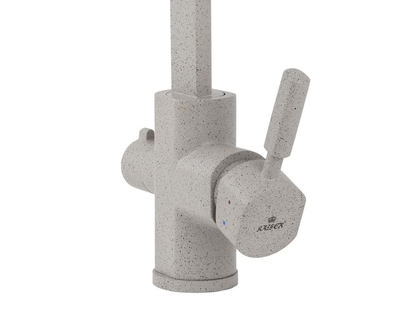 Смеситель для кухни с встроенным краном под питьевую воду Kaiser Decor 40144-4 Sandbeige