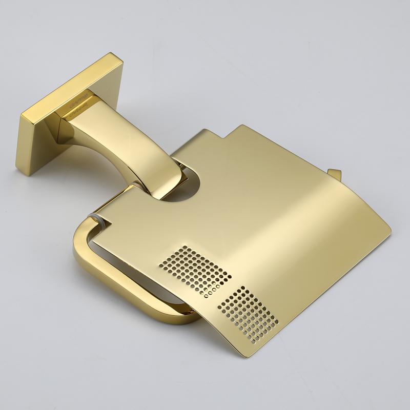 Держатель туалетной бумаги Gappo G07-3 G0703-3 золото