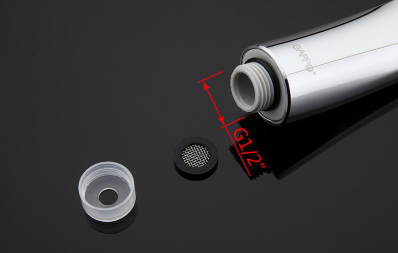 Душевая лейка 3 режима Gappo G10 хром