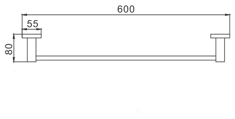 Квадратный полотенцедержатель Frap F30301