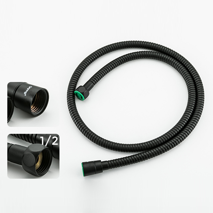 Встраиваемый гигиенический душ Gappo G17-6 G7217-6 черный матовый