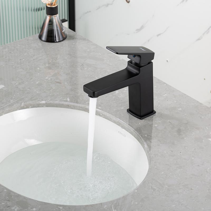 Смеситель для раковины Frap H90-6 F1090-6 черный