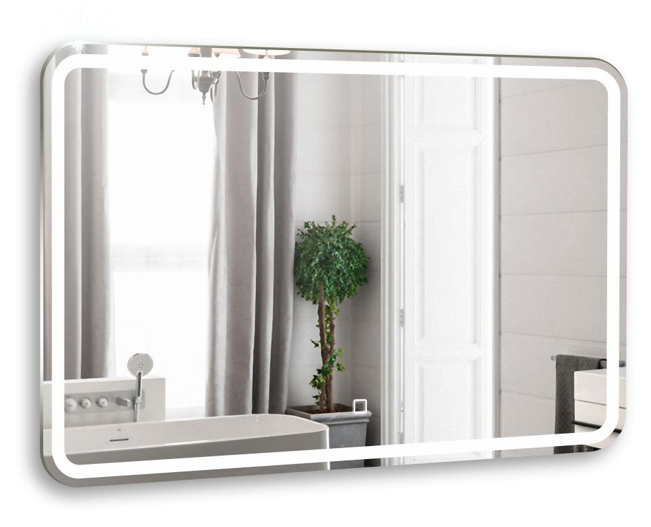 Зеркало с подсветкой и диммером Silver Mirrors Давид 80*55