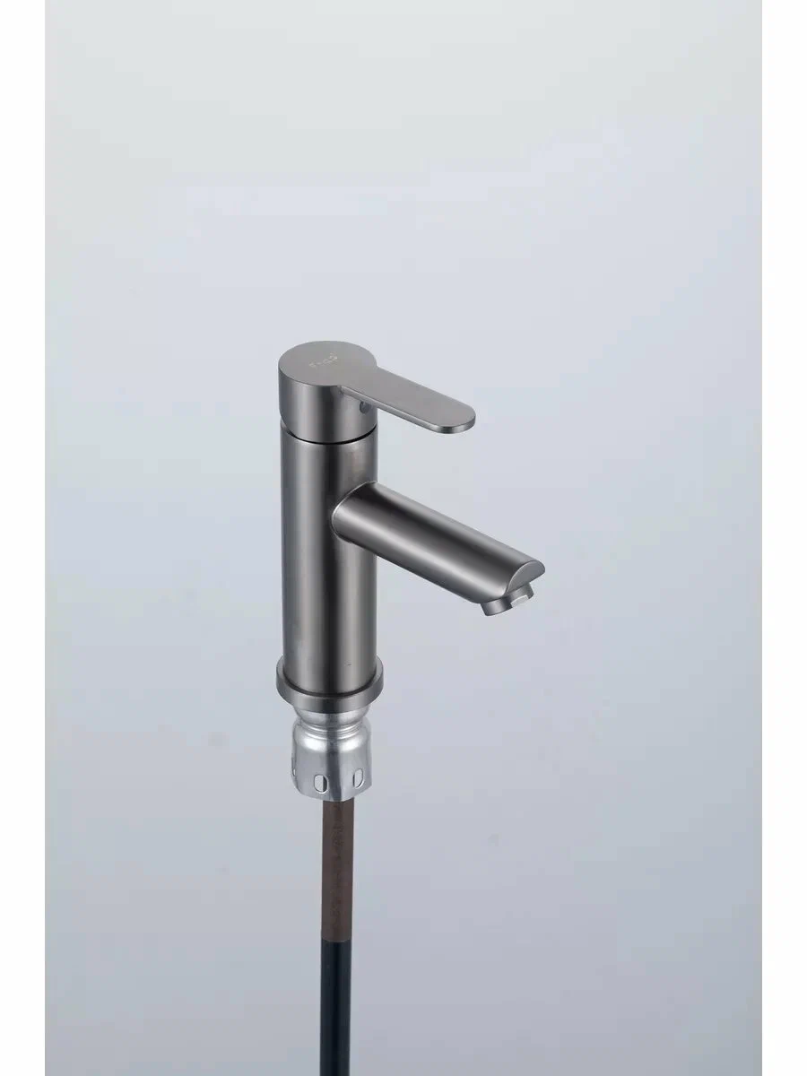 Смеситель для раковины Frap H801-9 F10801-9 оружейная сталь